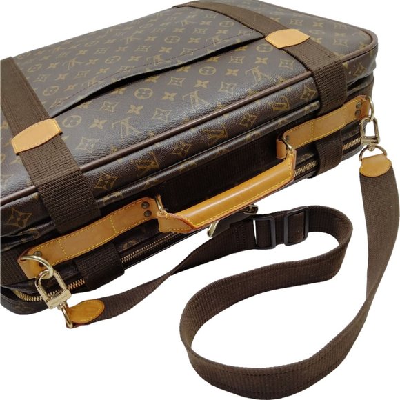 580668U Louis Vuitton Travel Bag Satellite 53 Brown Monogram - Picture 3 of 9